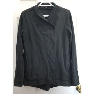 lululemon athletica Black Asymmetrical Zip-Up Jacket